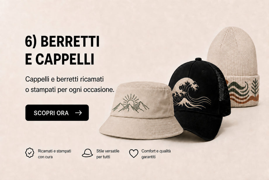 Berretti e cappelli collezione